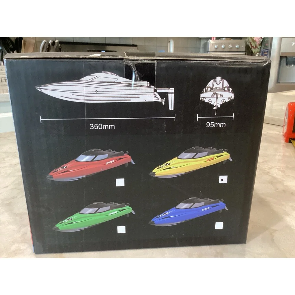 Water Rocket 3‎ RC Boat Self-Righting 2.4GHz Remote Control 30+ kph Speed